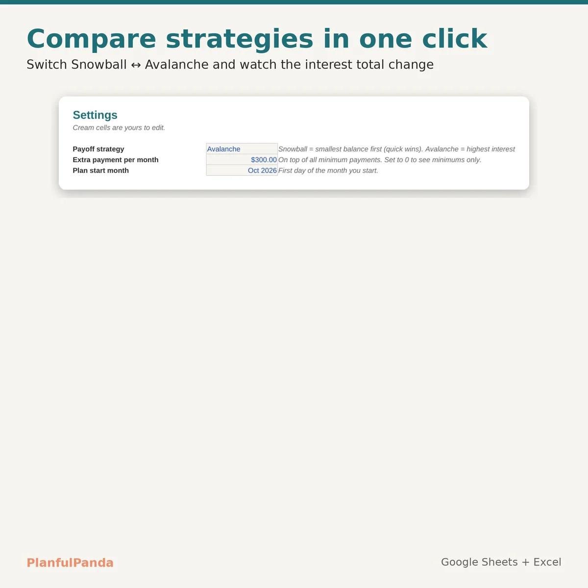 Debt Payoff Tracker: image 5 of 9