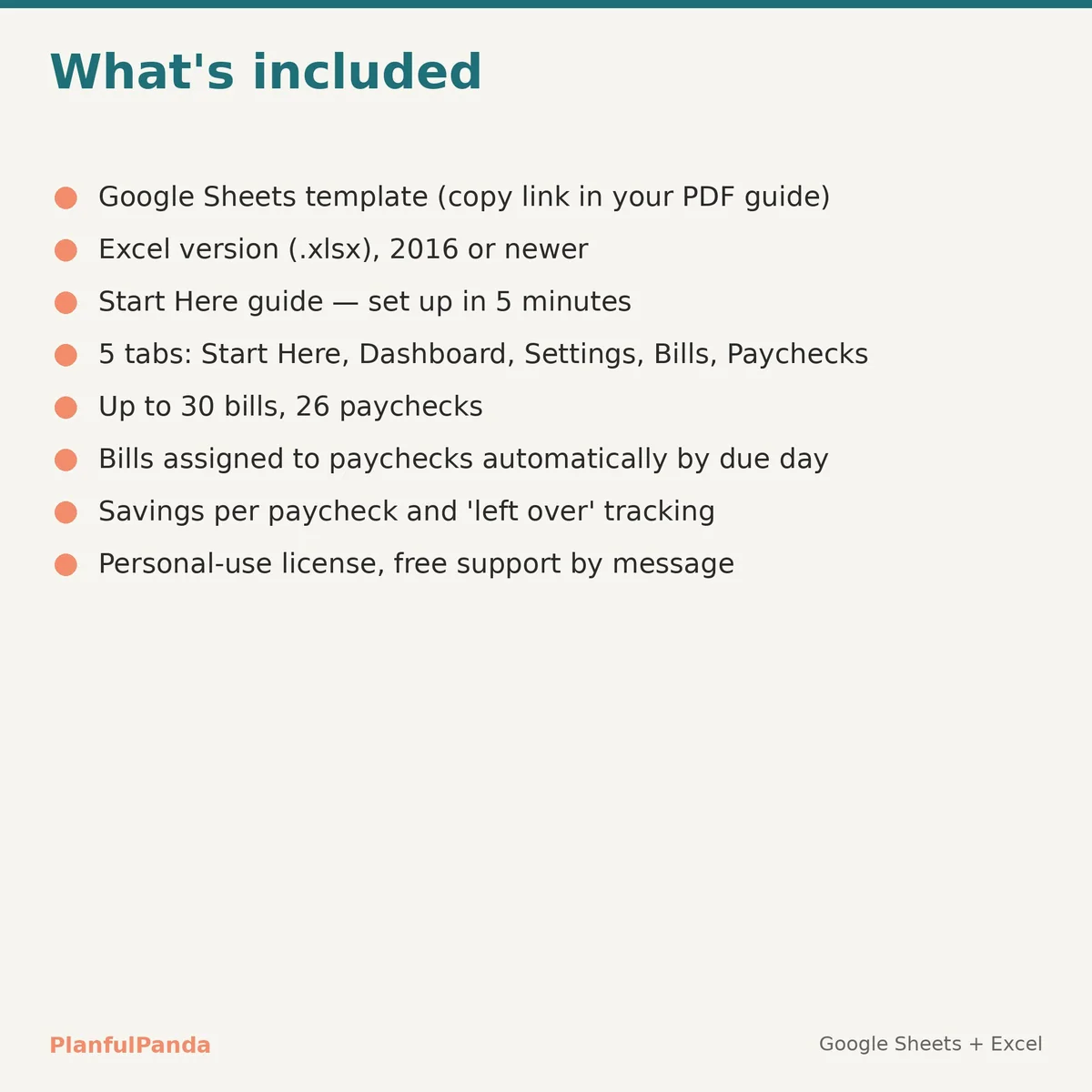 Paycheck Budget: image 6 of 9