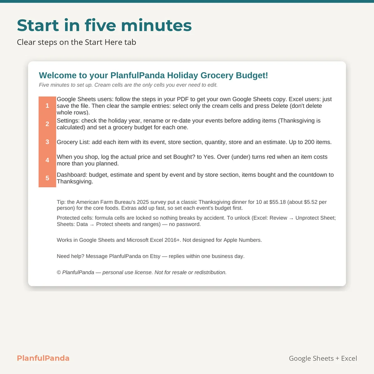 Holiday Grocery Budget: image 4 of 8
