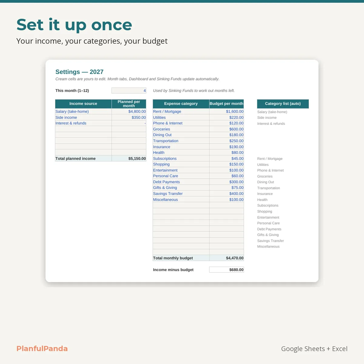 2027 Annual Budget Planner: image 5 of 8